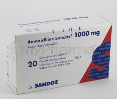 amoxicilline 1g commander