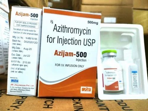 azithromycin 500 mg i.v