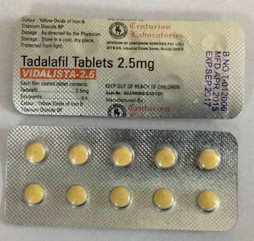 tadalafil 2.5mg