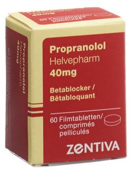 Propranolol 40 mg biogaran