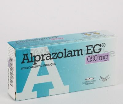 Alprazolam 0 5mg prix belgique