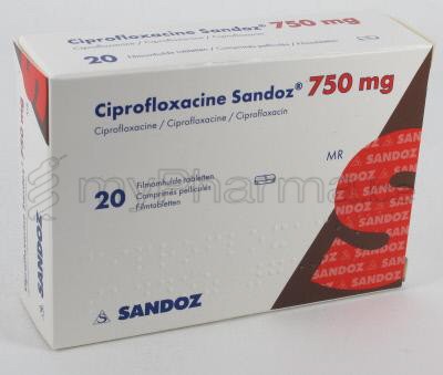 Ciprofloxacin hexal 750 mg