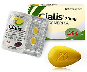 Tadalafil 20 mg boîte de 8