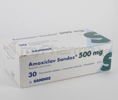 amoxicilline 500 mg prix belgique