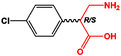 Baclofène prix