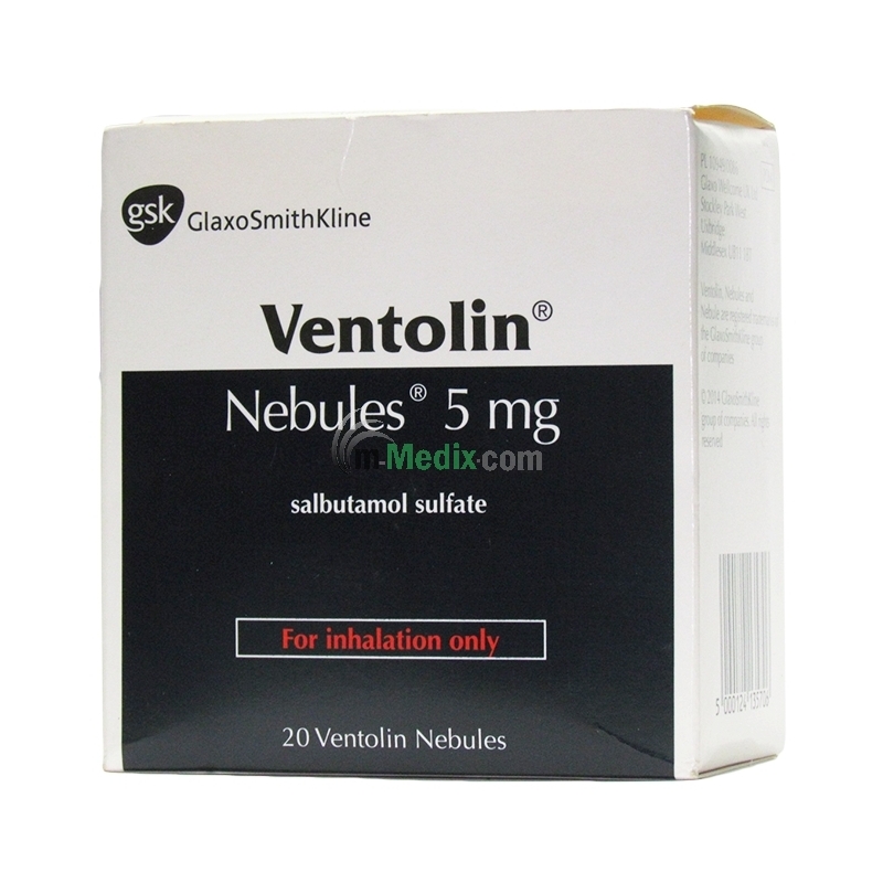 Ventolin 5mg Prix