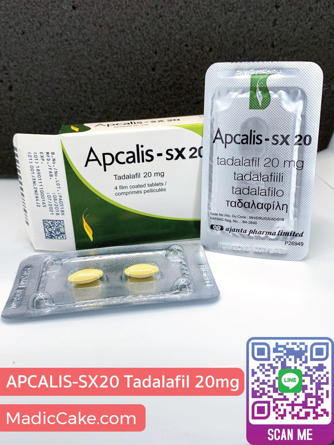 Tadalafil 20mg comprimés