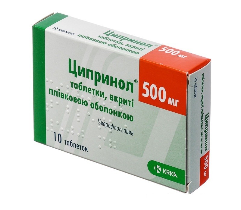 Ciprofloxacin krka 750 mg