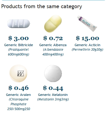 Mébendazole achat france