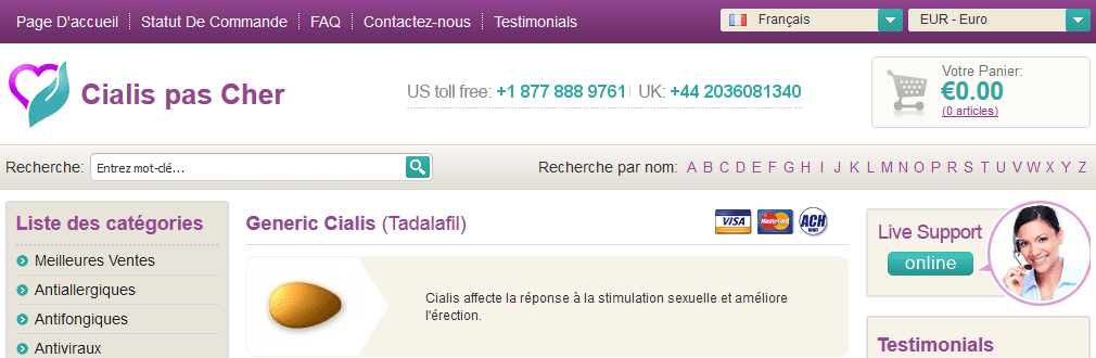 Pharmacie en ligne espagne cialis