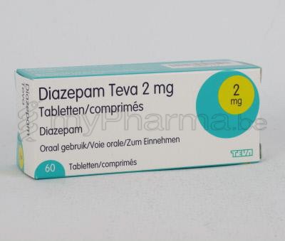 Diazepam eg 10 mg prix belgique