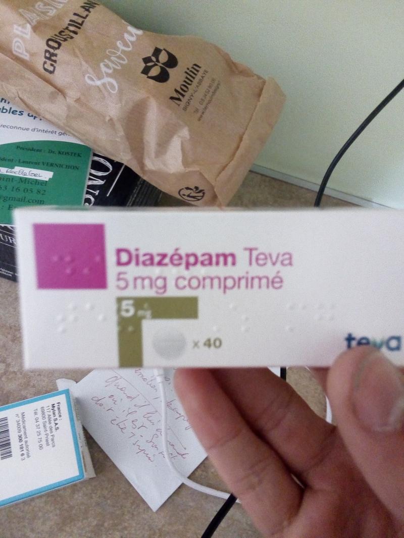 Diazepam generique de quoi