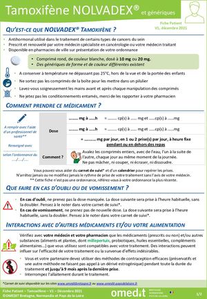 Tamoxifen acheter sans ordonnance