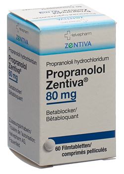 Prix propranolol 60 mg