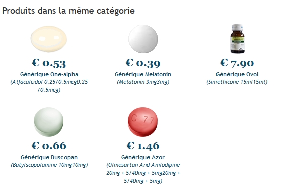 Mébendazole moins cher