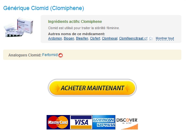 Clomid pharmacie acheter sans ordonnance