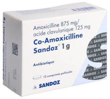 Interaction amoxicilline pilule