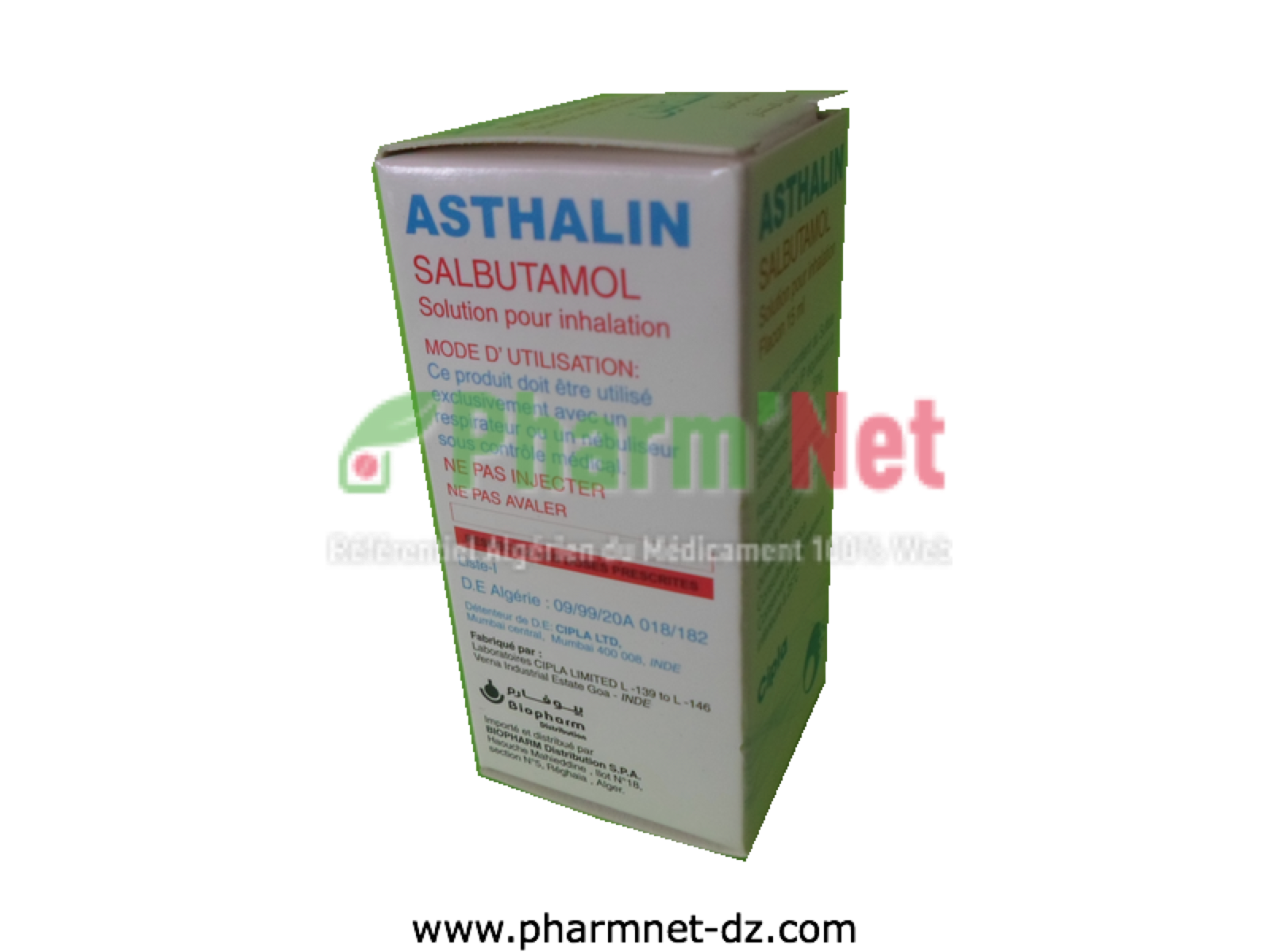 asthalin salbutamol 15ml prix