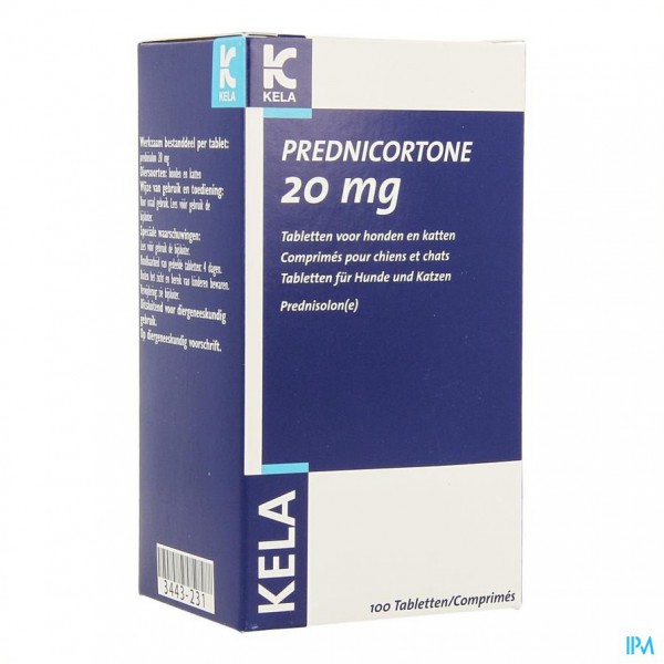 prednisolone 20 mg kela prix