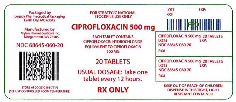 Ciprofloxacin mylan 750 mg