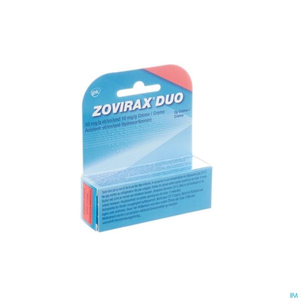 Prix du zovirax