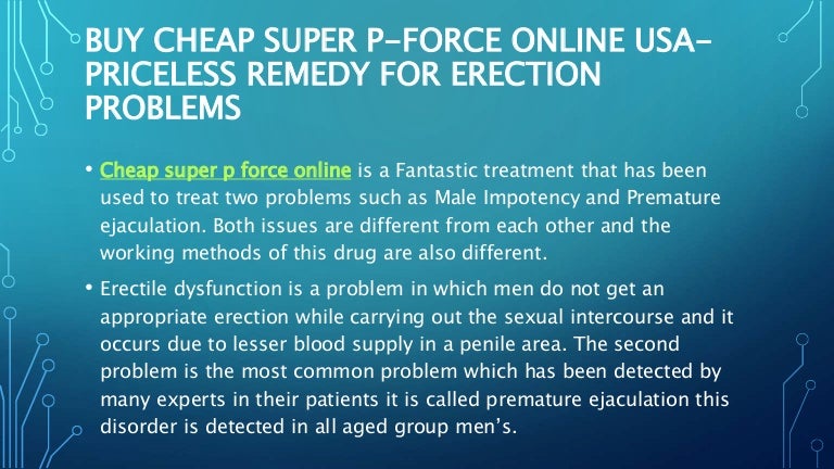 Super p-force 25mg online