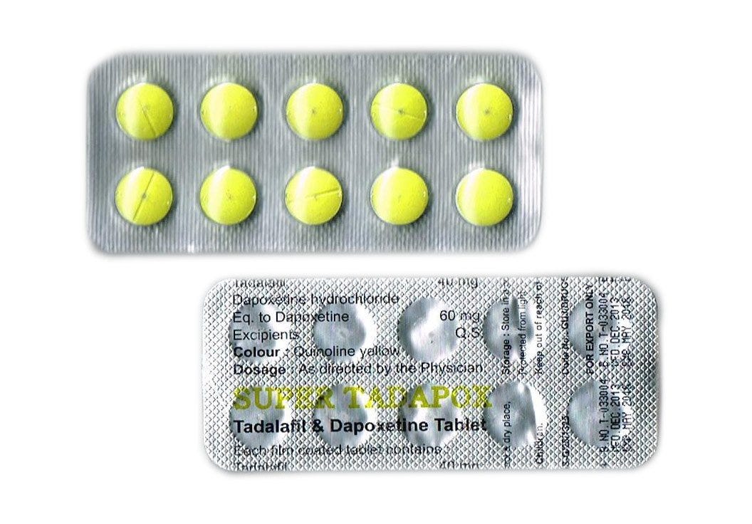 Tadalafil 40mg dapoxetine 60mg