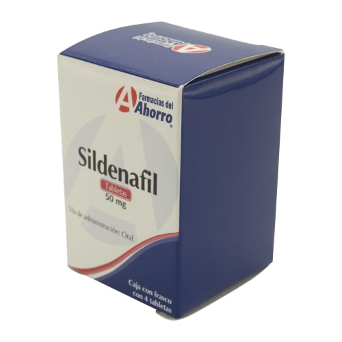 Sildenafil 50 mg 4 tabletas