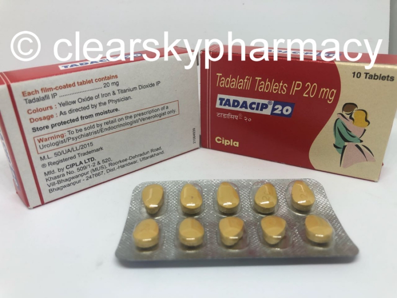 Tadalafil 20mg cipla