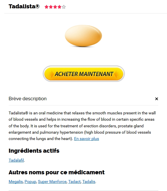 Tadalafil prix quebec