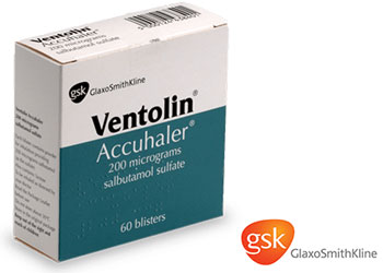 Ventolin prix