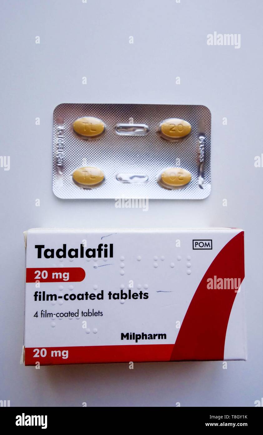 Tadalafil 20 mg 8 comprimés