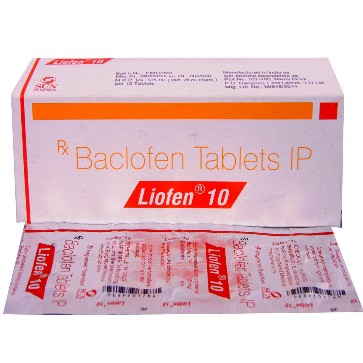 Baclofen le moins cher