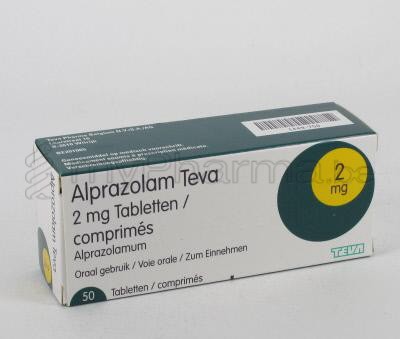 Prix Alprazolam Belgique