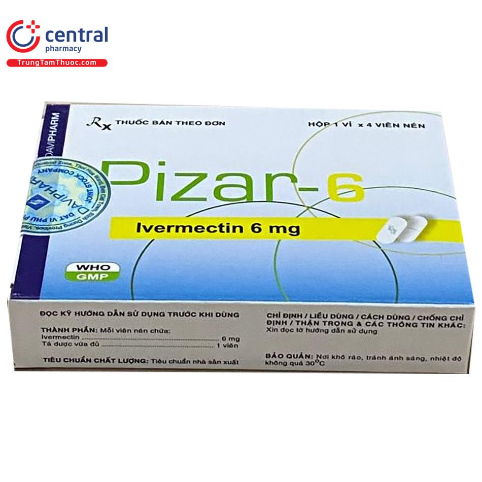 Pizar 6 ivermectin 6mg