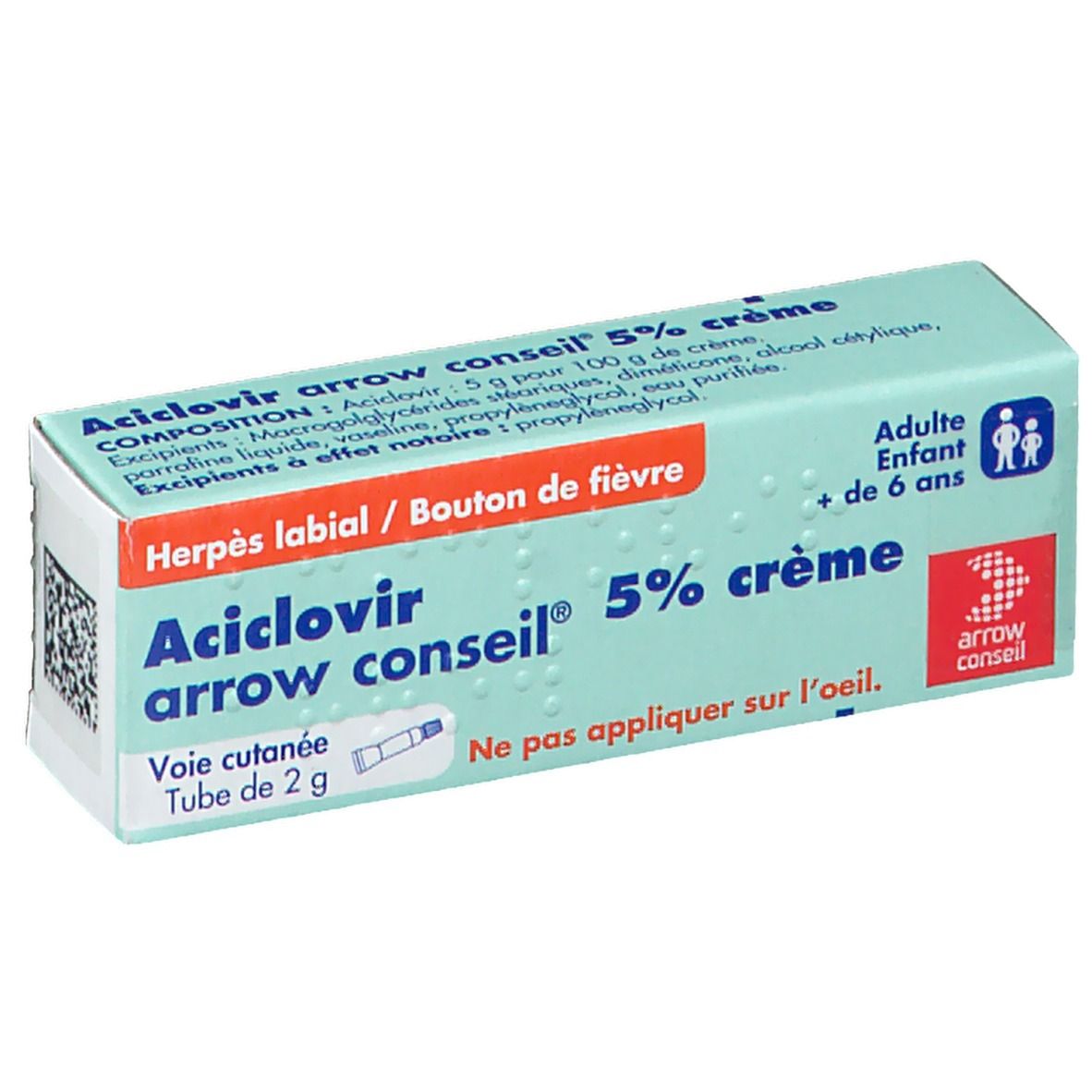 Prix aciclovir pommade