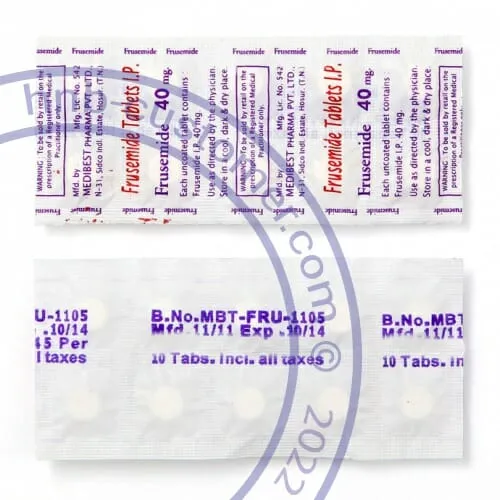 Furosemide 40 mg achat