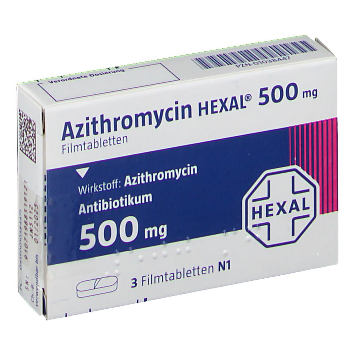 Azithromycin 500 mg english