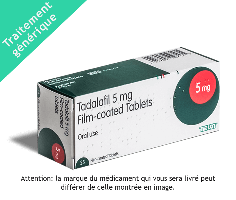 Teva tadalafil 20mg 8 comprimés