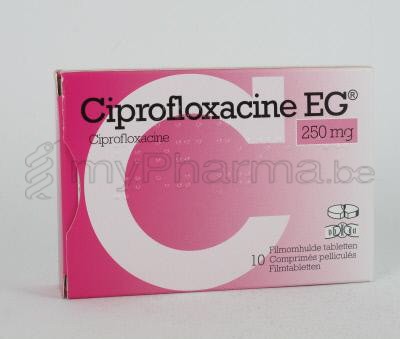 Prix pour ciprofloxacin