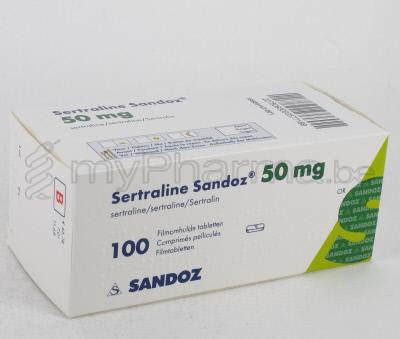 Sertraline 50 mg prix belgique