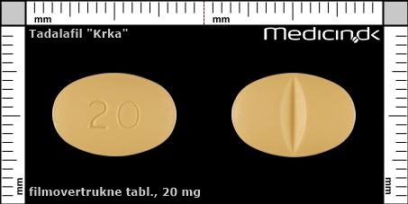 Tadalafil 20 mg krka