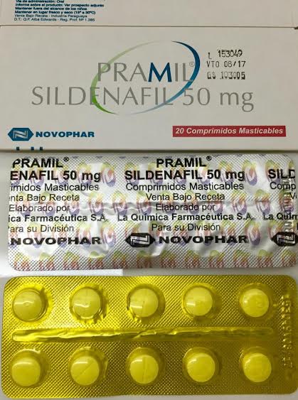 Pramil sildenafil 75 mg