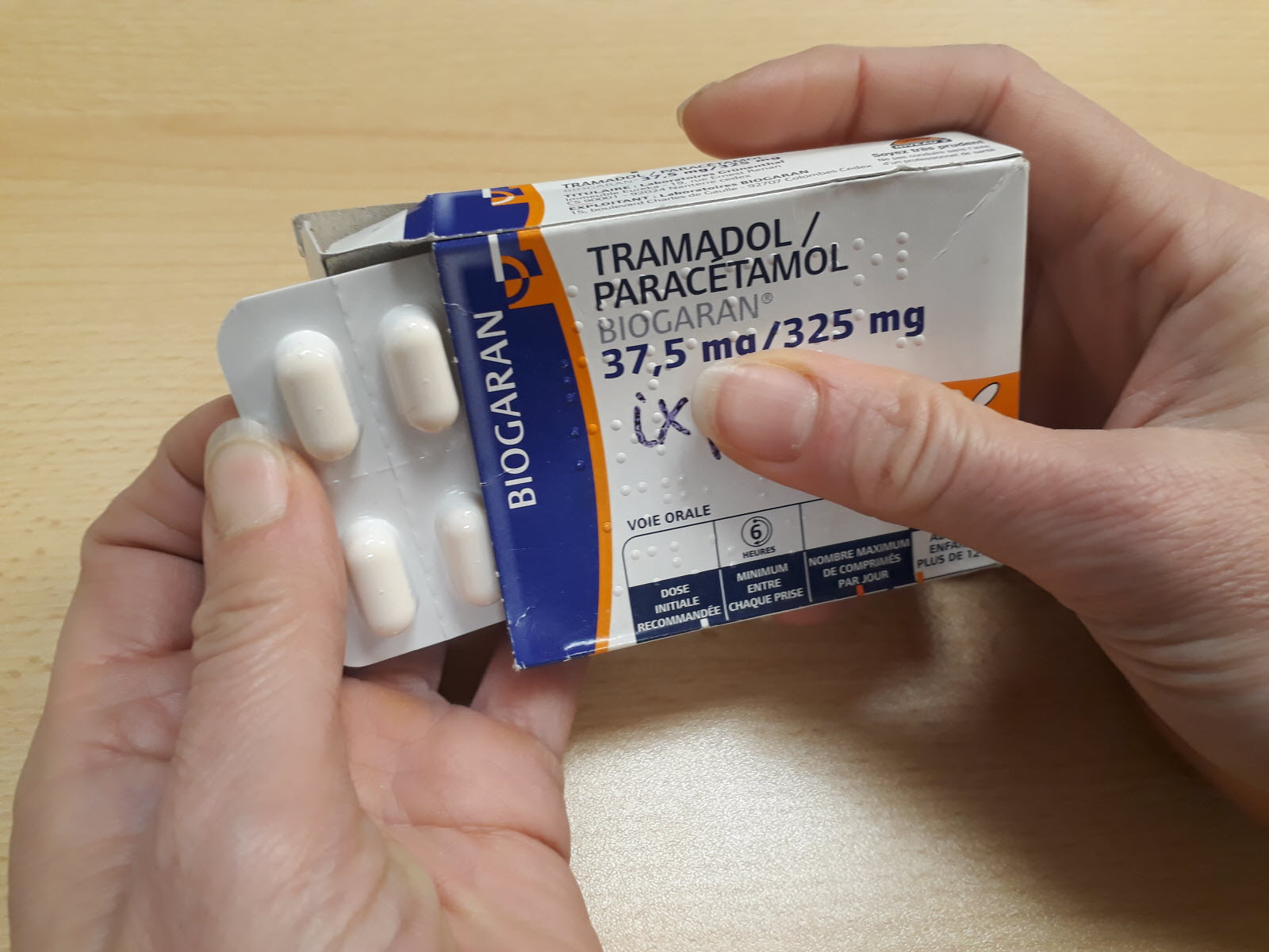 Tramadol paracétamol prix