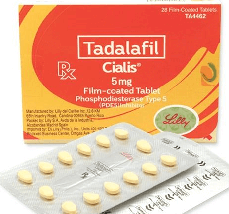 Tadalafil 5mg lilly