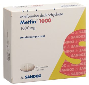 metformine 1000 mg sans ordonnance