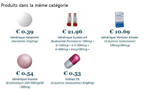 Prix du albuterol