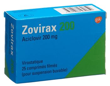 Zovirax prix