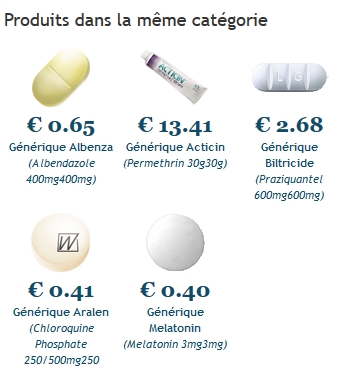 Mébendazole en ligne