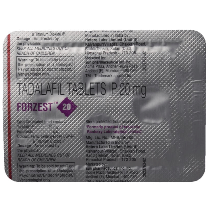 forzest 20mg